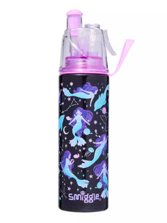 Smiggle – 500 ml Stahlflasche mit grenzenlosem Wasserspray