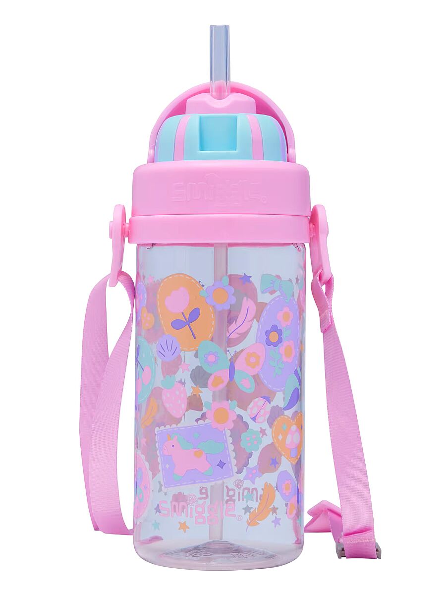 Smiggle - Little Journeys 400ML Gizli Pipetli Suluk
