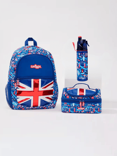 Smiggle - Little London 3-teiliges Schultaschen-Set