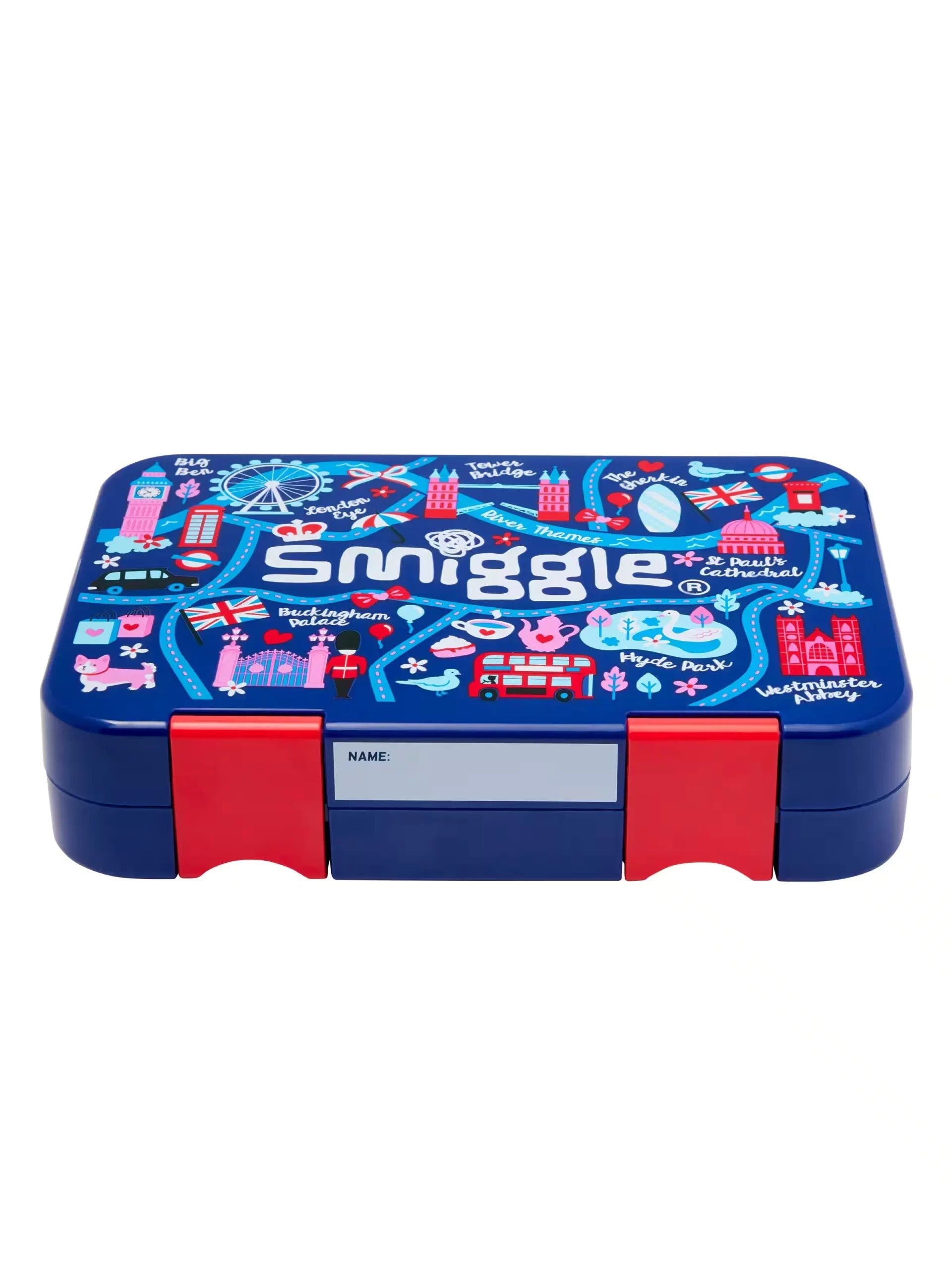 Smiggle – Little London mittelgroße Bento-Lunchbox