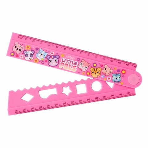 Smiggle – Niedliches, aufklappbares Lineal von Little Pals