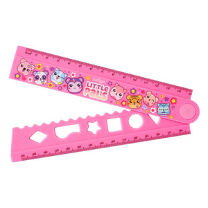 Smiggle – Niedliches, aufklappbares Lineal von Little Pals