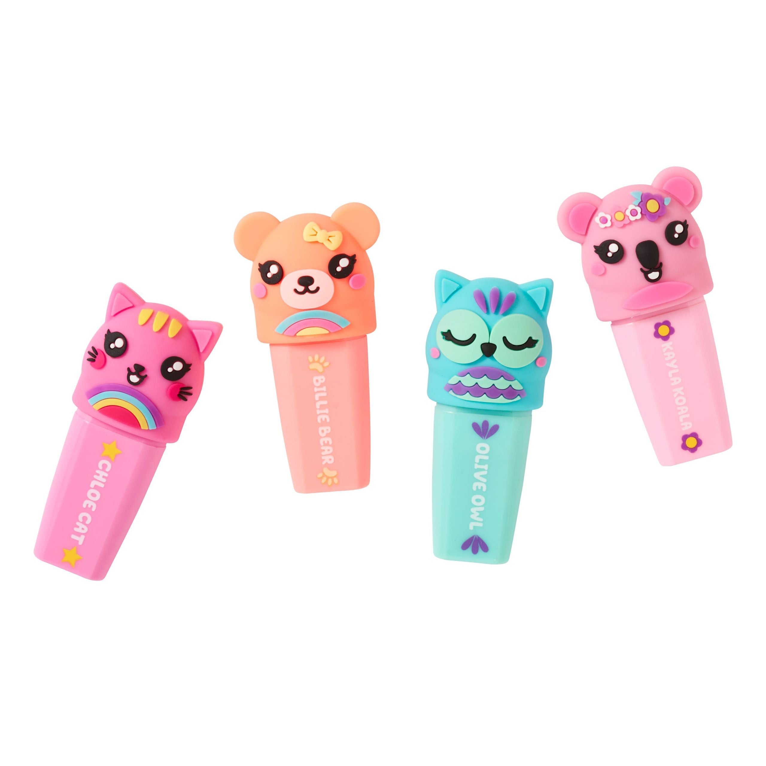 Smiggle – Little Pals Textmarker-Packung X4