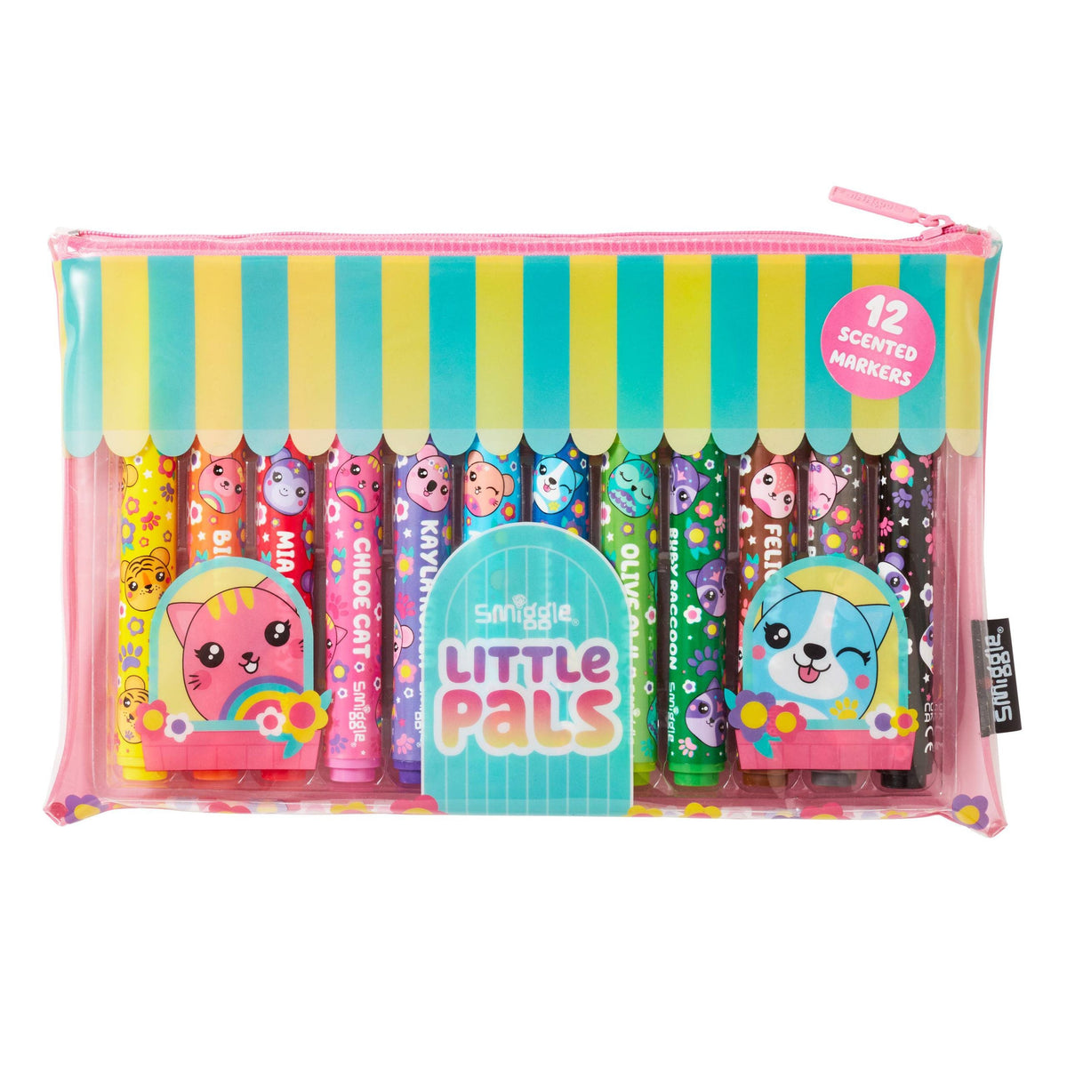 Smiggle – Little Pals Marker Pen Pack X12