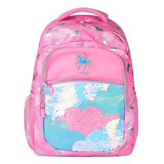 Smiggle – Lunar Pink Unicorn Classic Rucksack