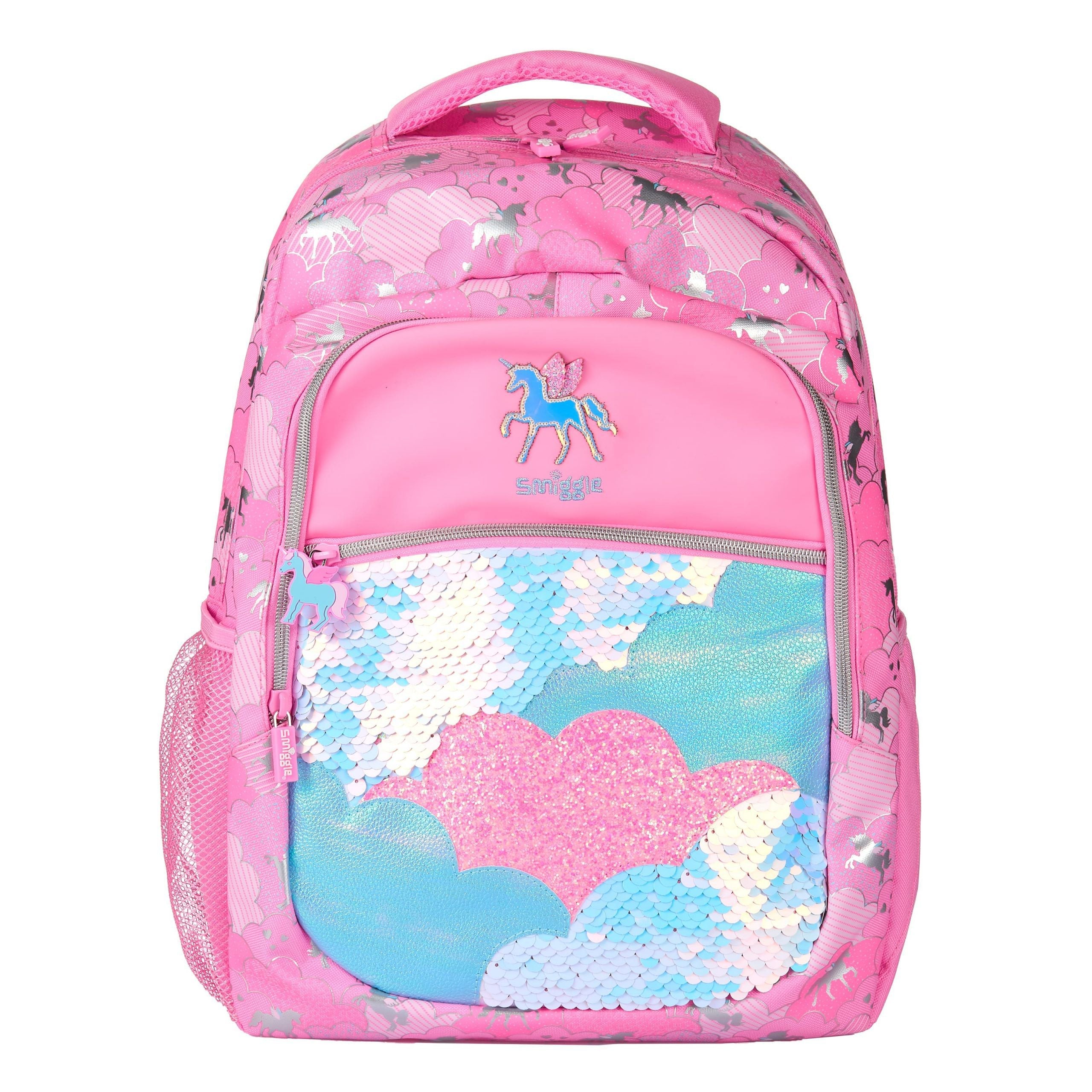 Smiggle – Lunar Pink Unicorn Classic Rucksack