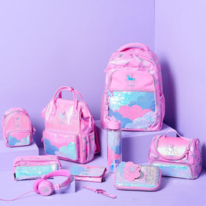 Smiggle – Lunar Pink Unicorn Classic Rucksack