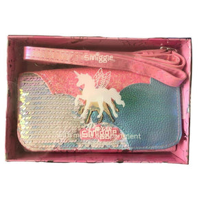 Smiggle – Lunar Unicorn Geldbörse, Hand- und Umhängetasche