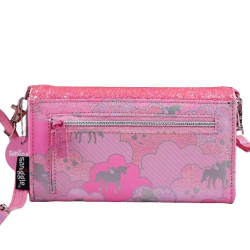 Smiggle – Lunar Unicorn Geldbörse, Hand- und Umhängetasche