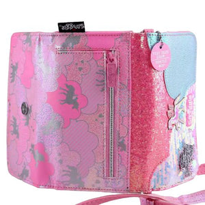 Smiggle – Lunar Unicorn Geldbörse, Hand- und Umhängetasche