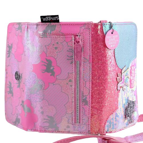 Smiggle – Lunar Unicorn Geldbörse, Hand- und Umhängetasche