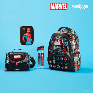 Smiggle - Marvel 4-teiliges Schulranzen-Set