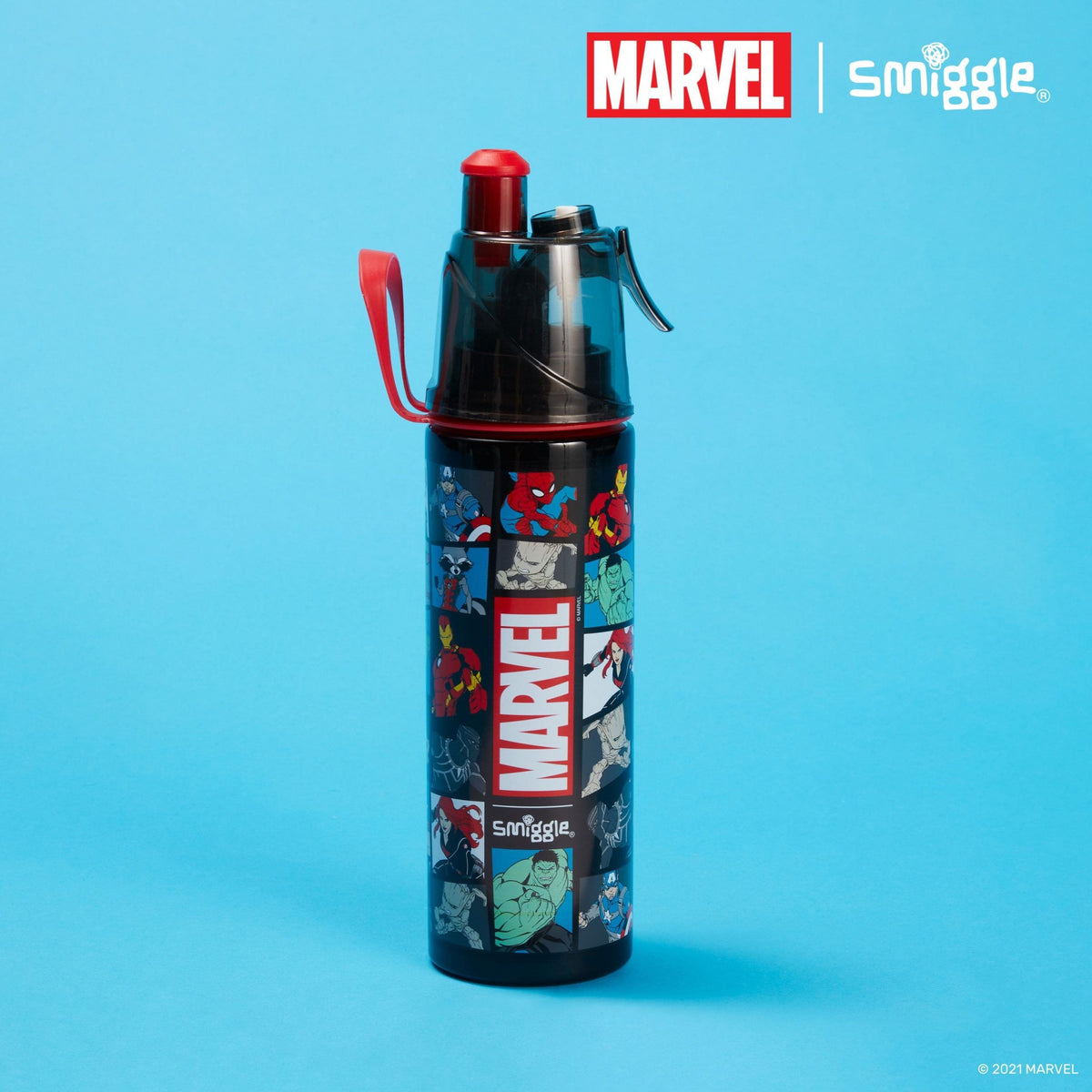 Smiggle - Marvel 500 ML Edelstahlflasche