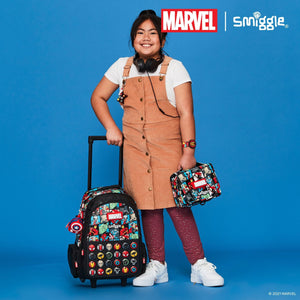 Smiggle – Marvel Squeegee beleuchtete Rolltasche