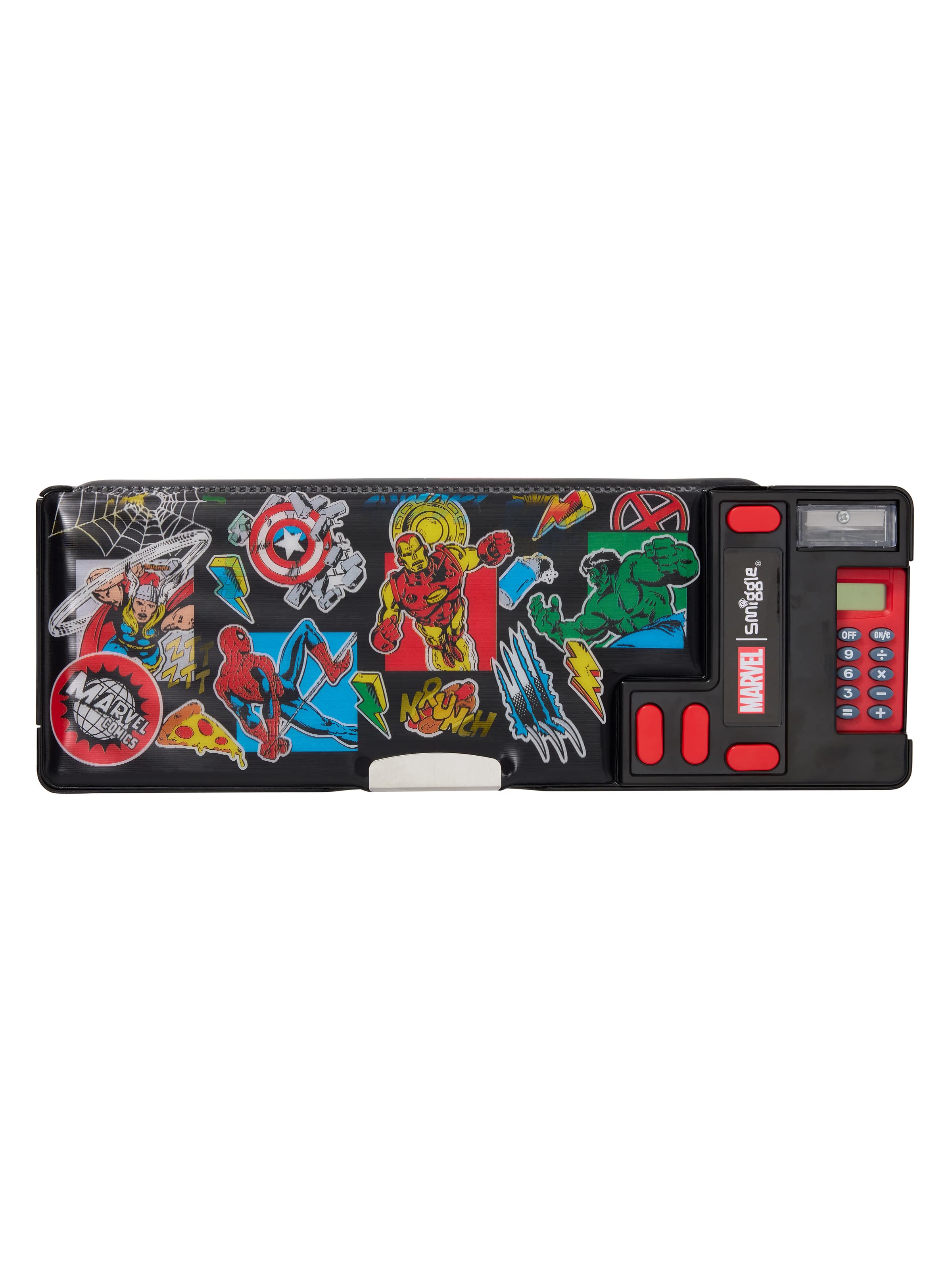 Smiggle - Marvel Pop-Out Etui mit Taschenrechner
