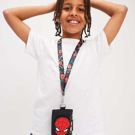 Smiggle - Marvel Spiderman Askılı Çocuk Cüzdanı