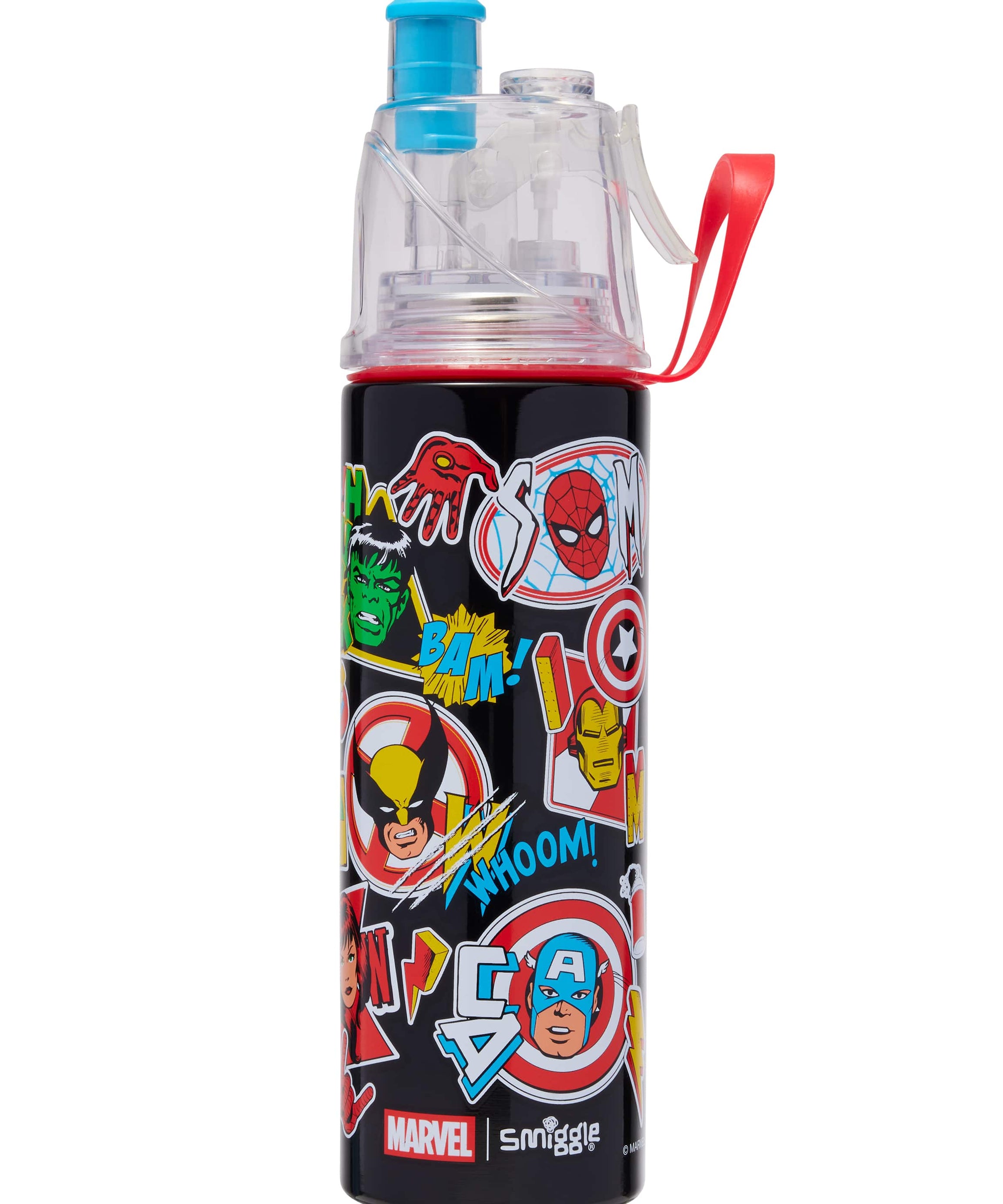 Smiggle - Marvel Spritzflasche 500ML Edelstahl Trinkflasche