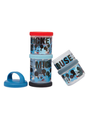 Smiggle - Mickey Maus Snackdosen, 4er-Set