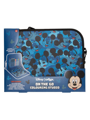 Smiggle – Mickey-Mouse-Taschen-Farbset und Malbuch 