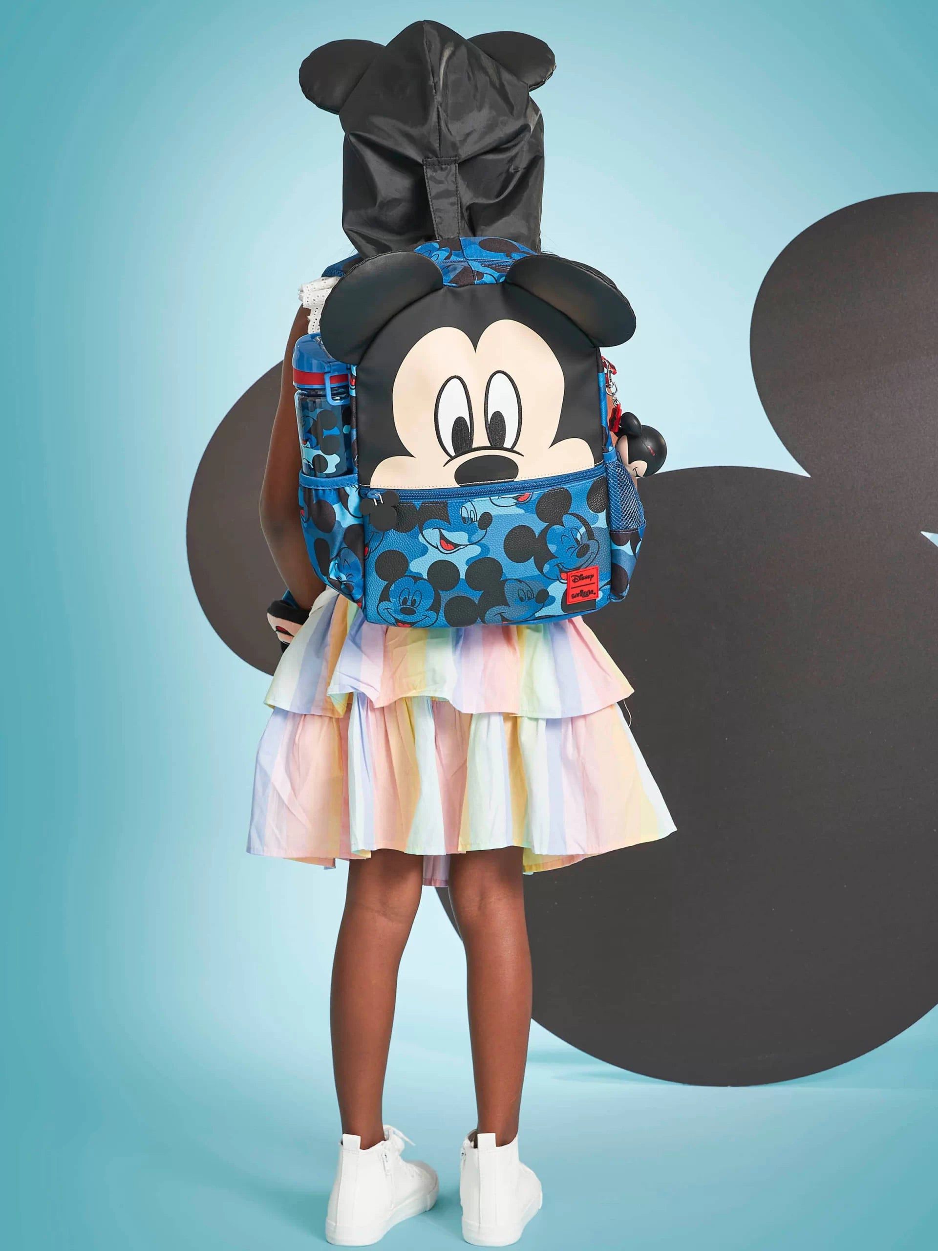 Smiggle – Kindergartenrucksack mit Mickey-Mouse-Mütze