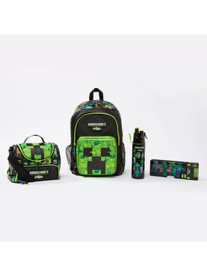 Smiggle - Minecraft 4-teiliges Schulranzen-Set