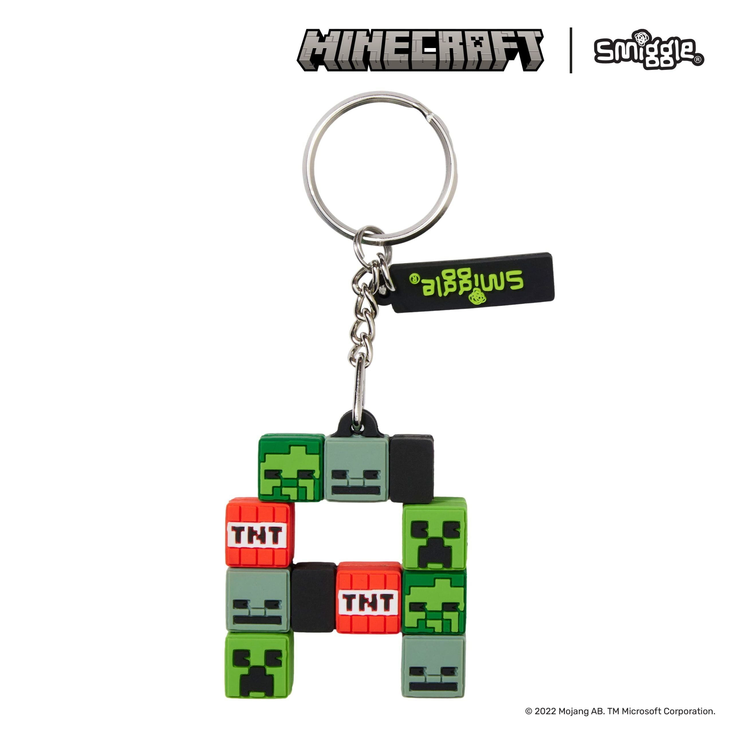 Smiggle – Minecraft Buchstabe A Schlüsselanhänger