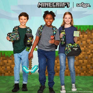 Smiggle – doppellagige Minecraft-Lunchbox zum Aufhängen