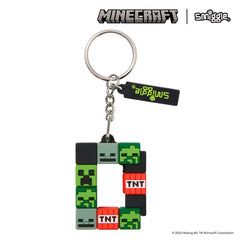 Smiggle – Minecraft Buchstabe D Schlüsselanhänger