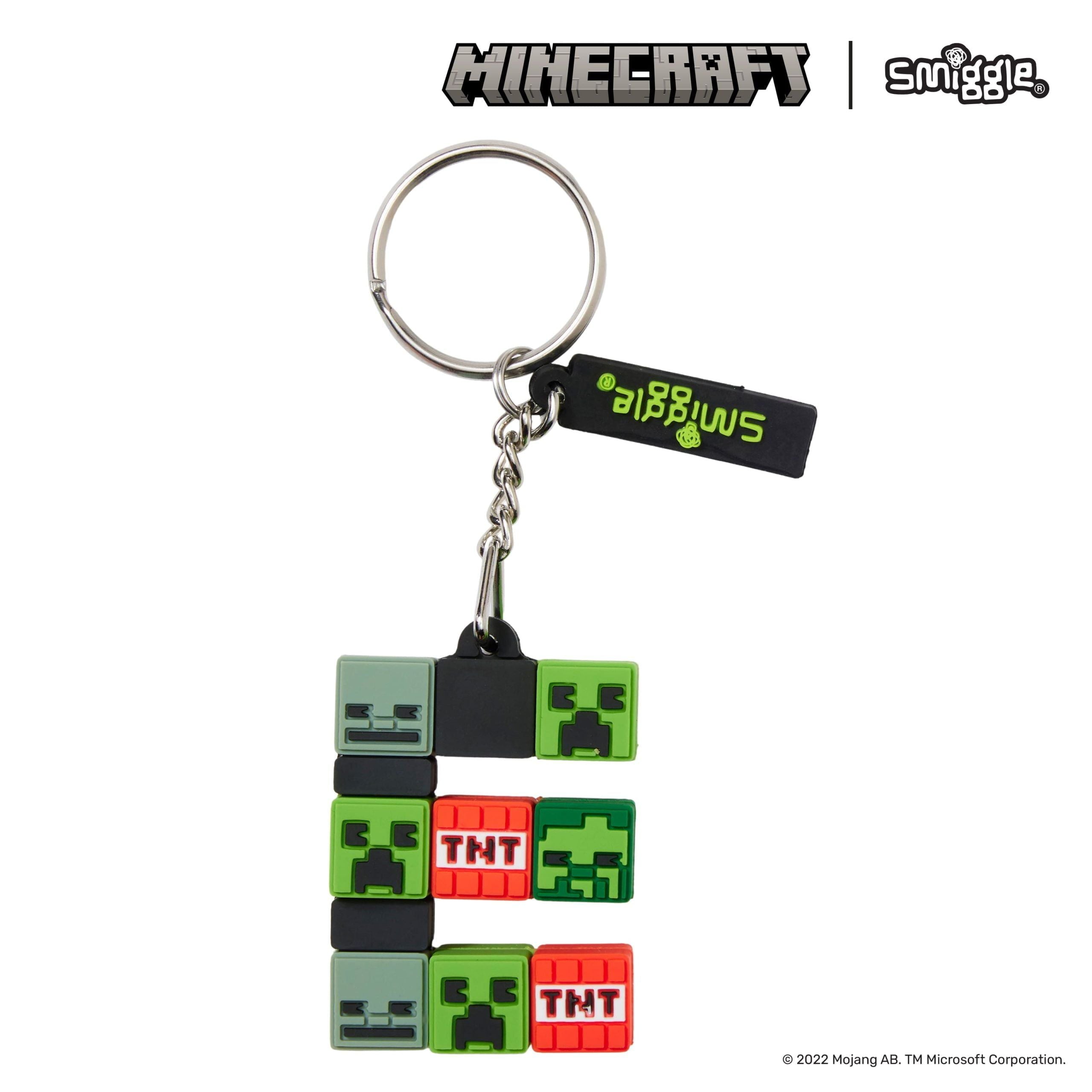 Smiggle – Minecraft Buchstabe E Schlüsselanhänger