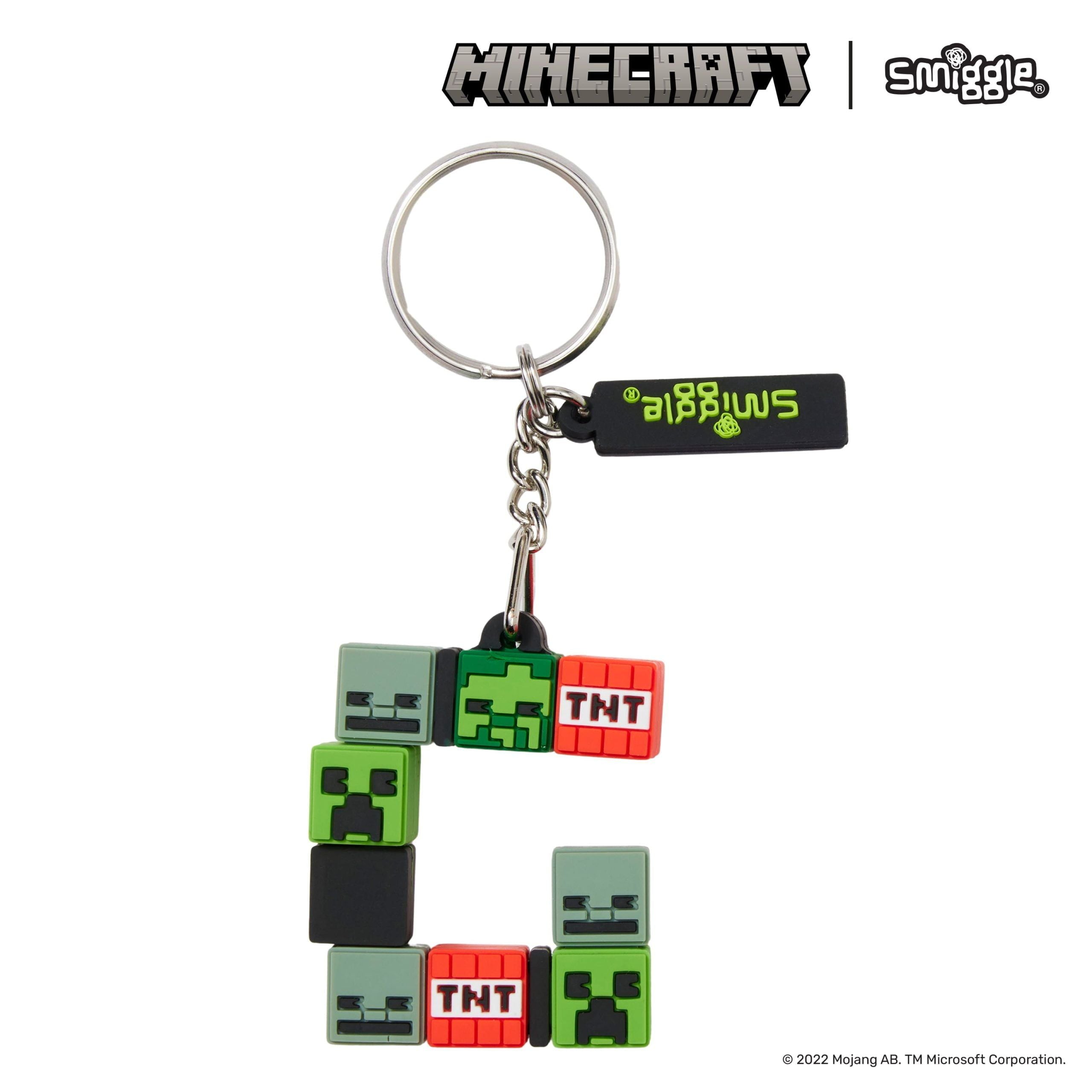 Smiggle – Minecraft Buchstabe G Schlüsselanhänger