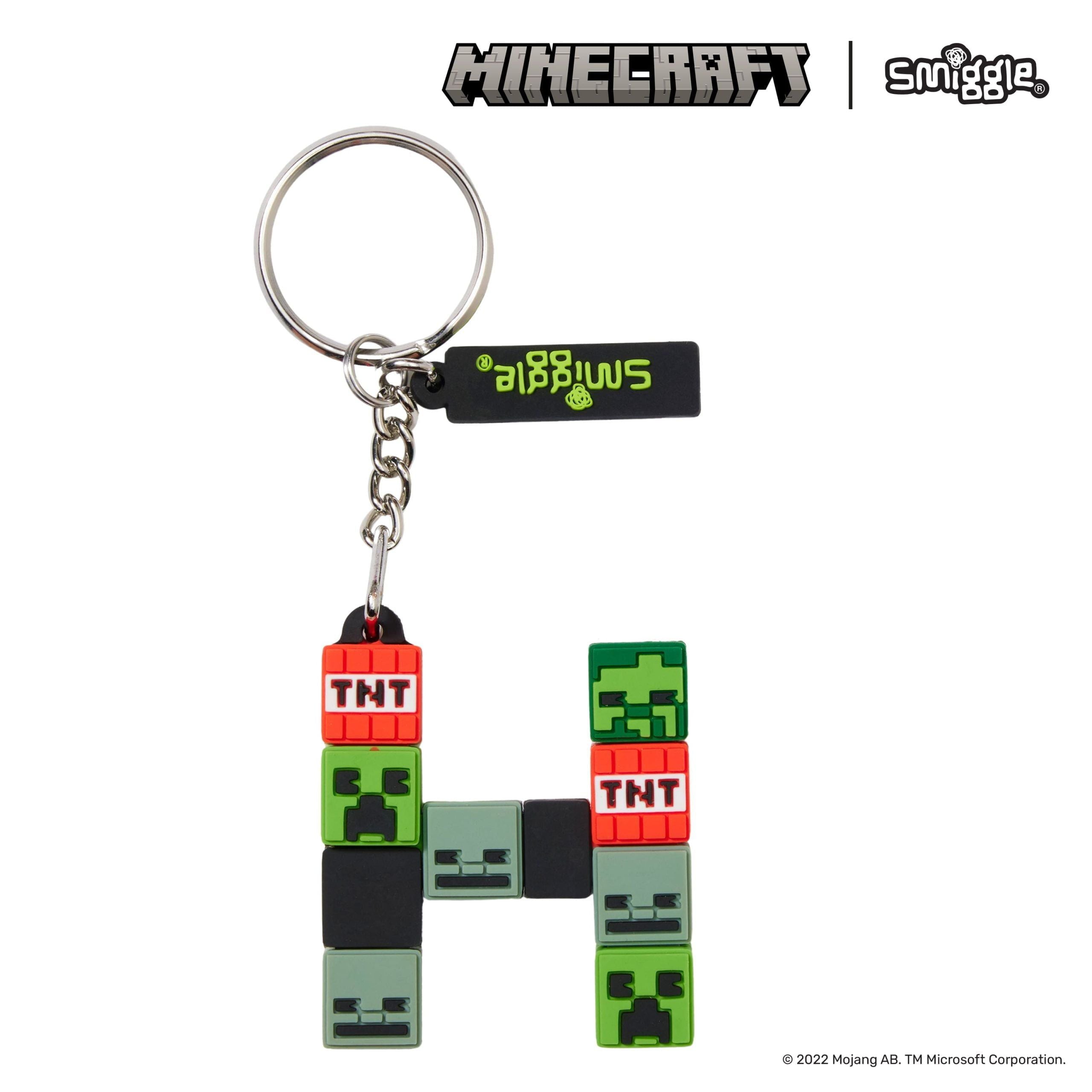 Smiggle – Minecraft Buchstabe H Schlüsselanhänger