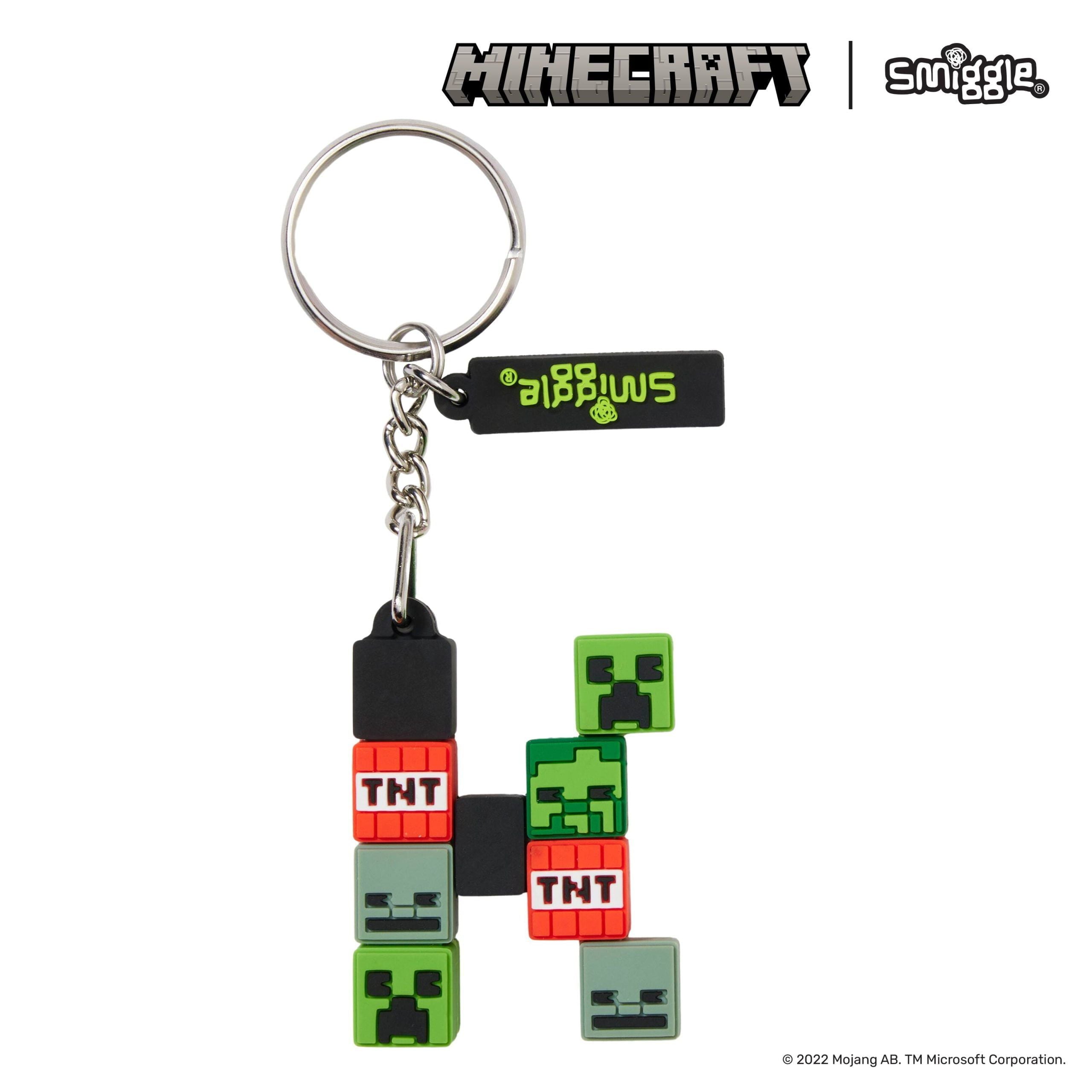 Smiggle – Minecraft Buchstabe K Schlüsselanhänger