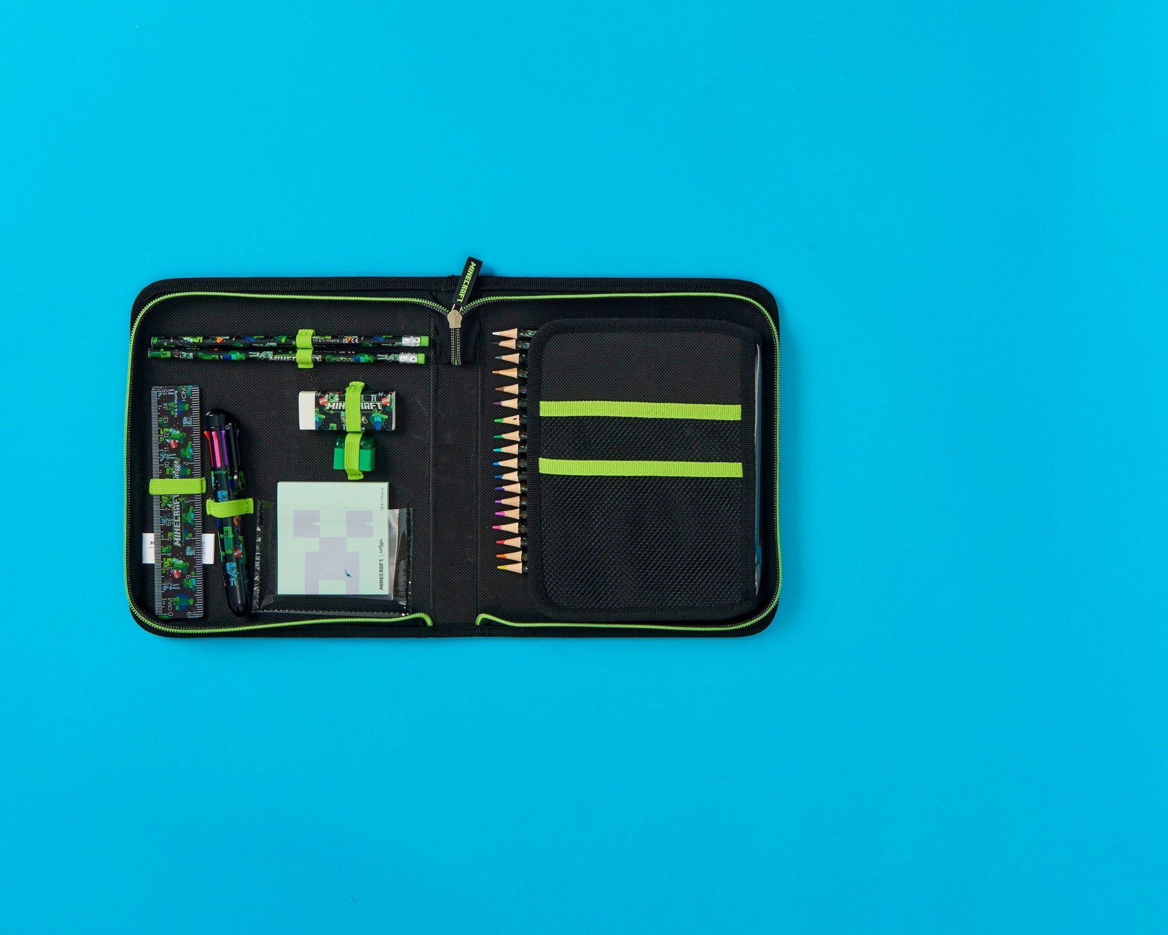 Smiggle - Minecraft Schreibwarenset und Federmäppchen