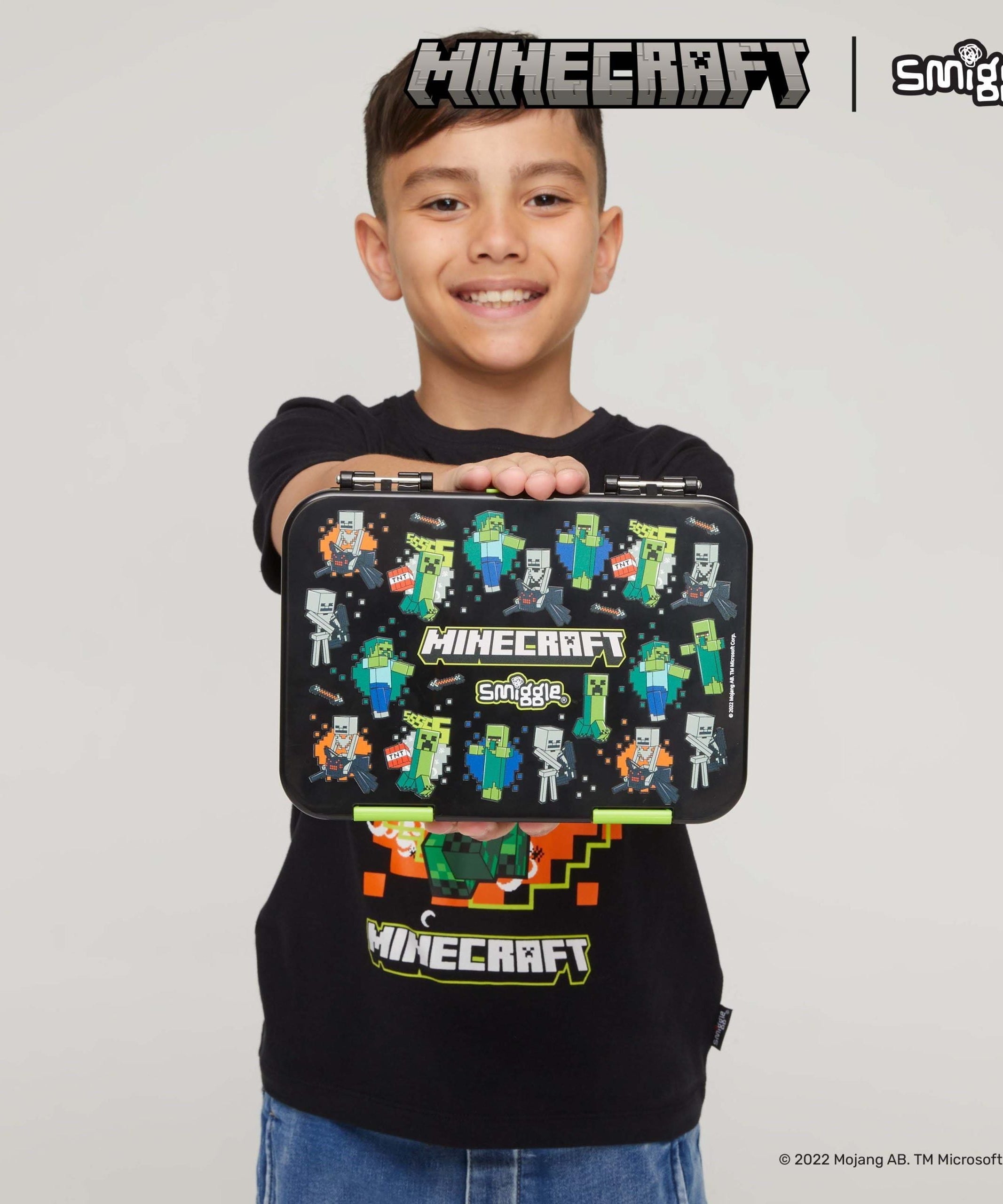 Smiggle - Minecraft Mittlere Bento Lunchbox