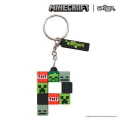 Smiggle – Minecraft Buchstabe P Schlüsselanhänger