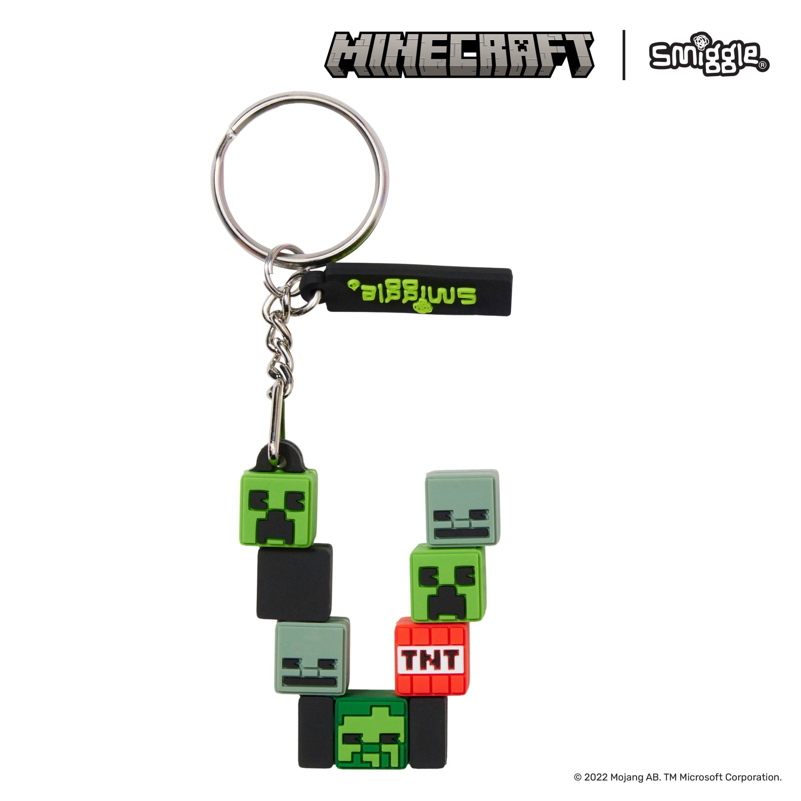 Smiggle – Minecraft Buchstabe V Schlüsselanhänger