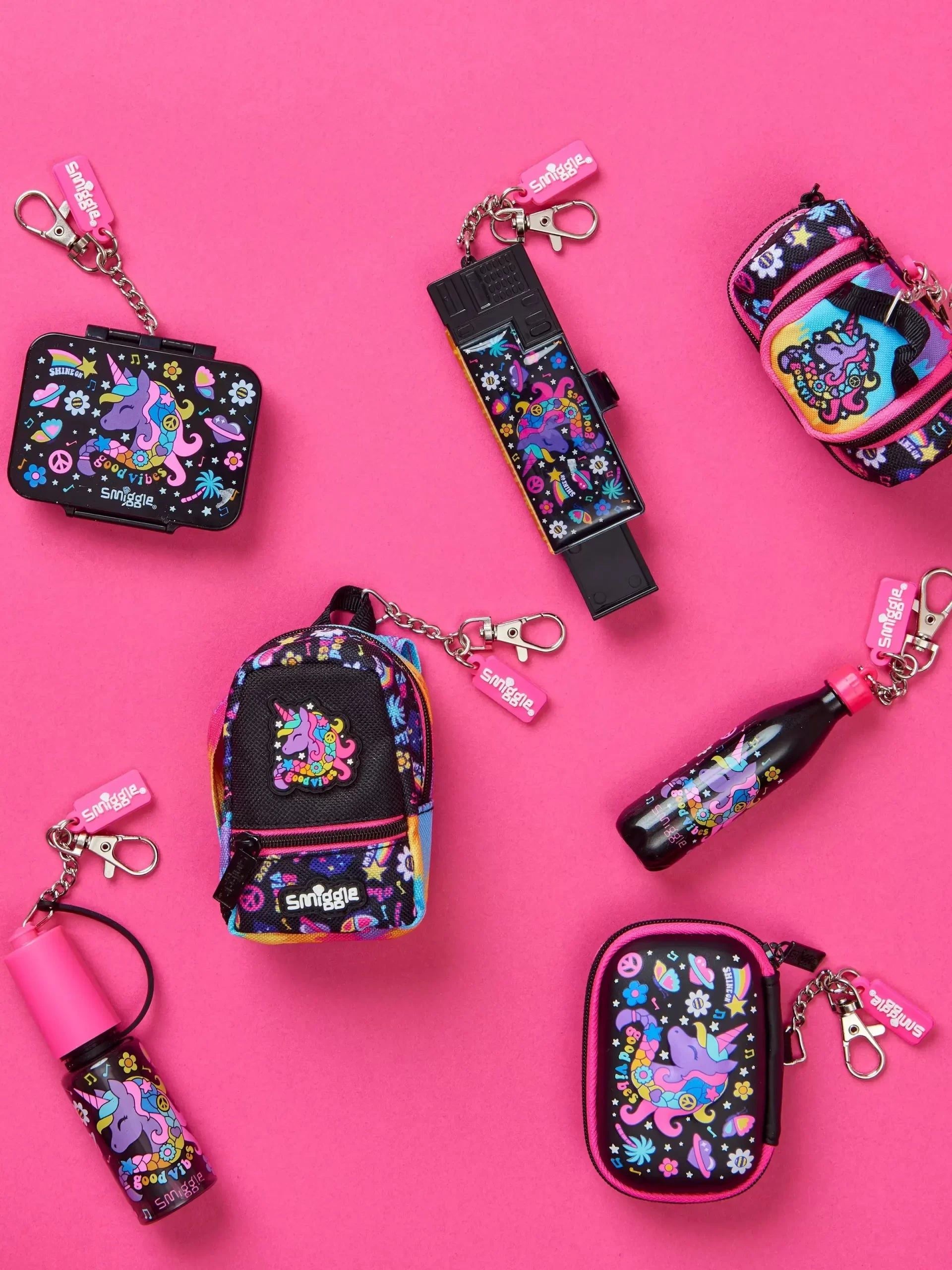 Smiggle – Schlüsselanhänger aus der Mini-Kollektion
