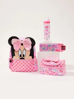 Smiggle - Minnie Mouse 4-teiliges Junior-Schultaschen-Set 