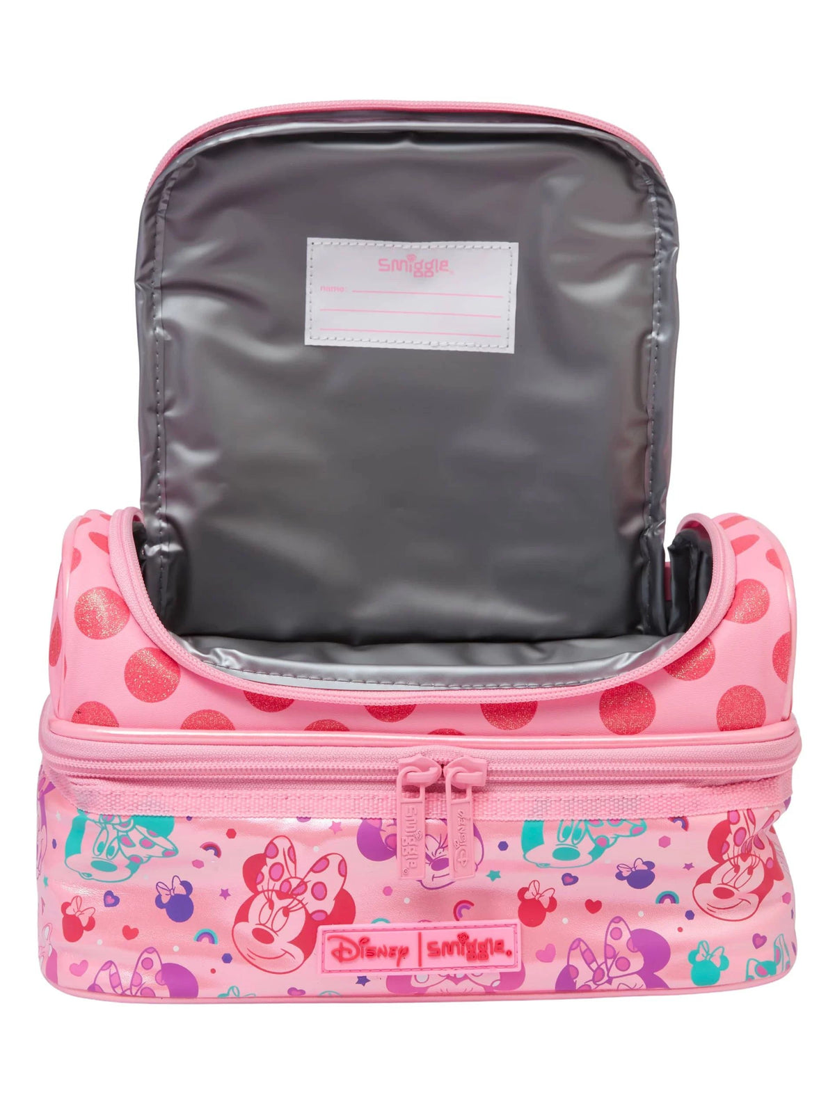 Smiggle - Minnie Mouse 4-teiliges Junior-Schultaschen-Set 