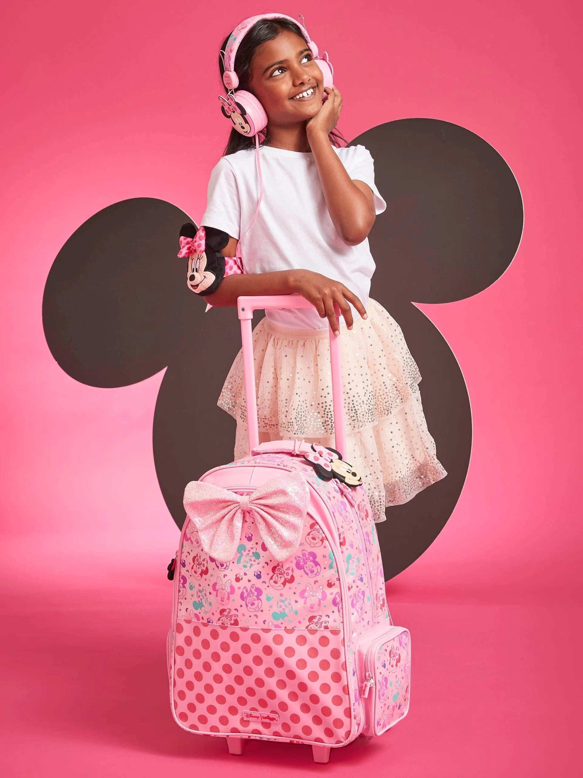 Smiggle – Minnie Mouse beleuchteter Rollstuhlrucksack 