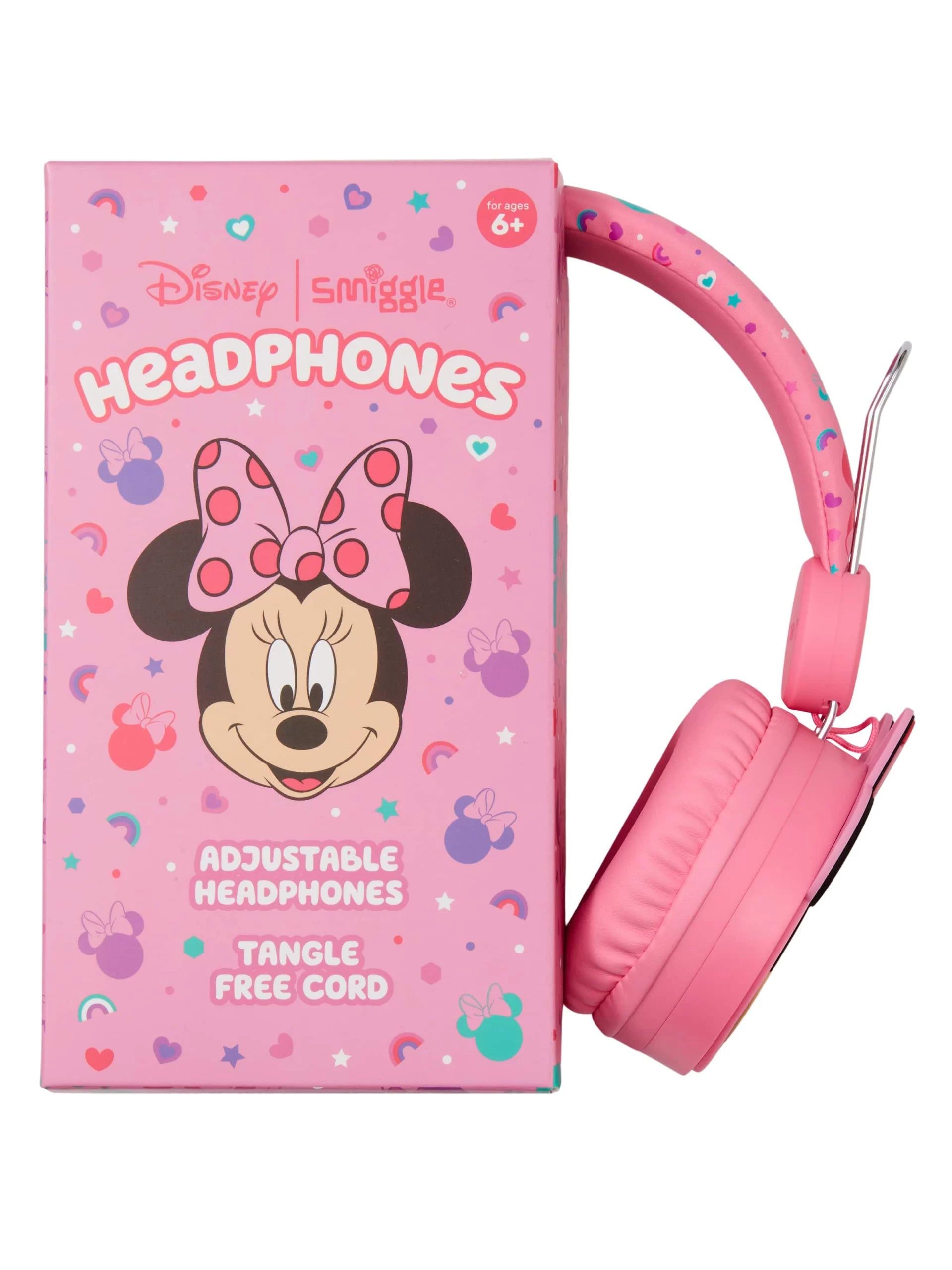 Smiggle – Minnie Mouse kabelgebundene On-Ear-Kopfhörer 