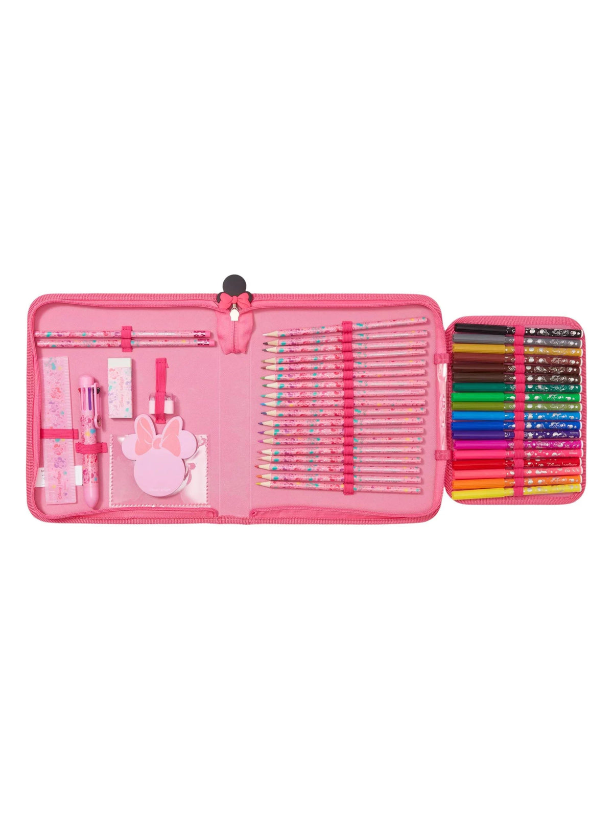 Smiggle – Minnie Mouse Mal- und Bleistiftset mit Federmäppchen 