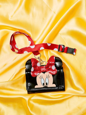 Smiggle – Geldbörse mit Minnie-Maus-Charakter-Schnur