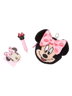 Smiggle – Minnie Mouse kleines Notizbuch mit Schlüsselanhänger und Stift 