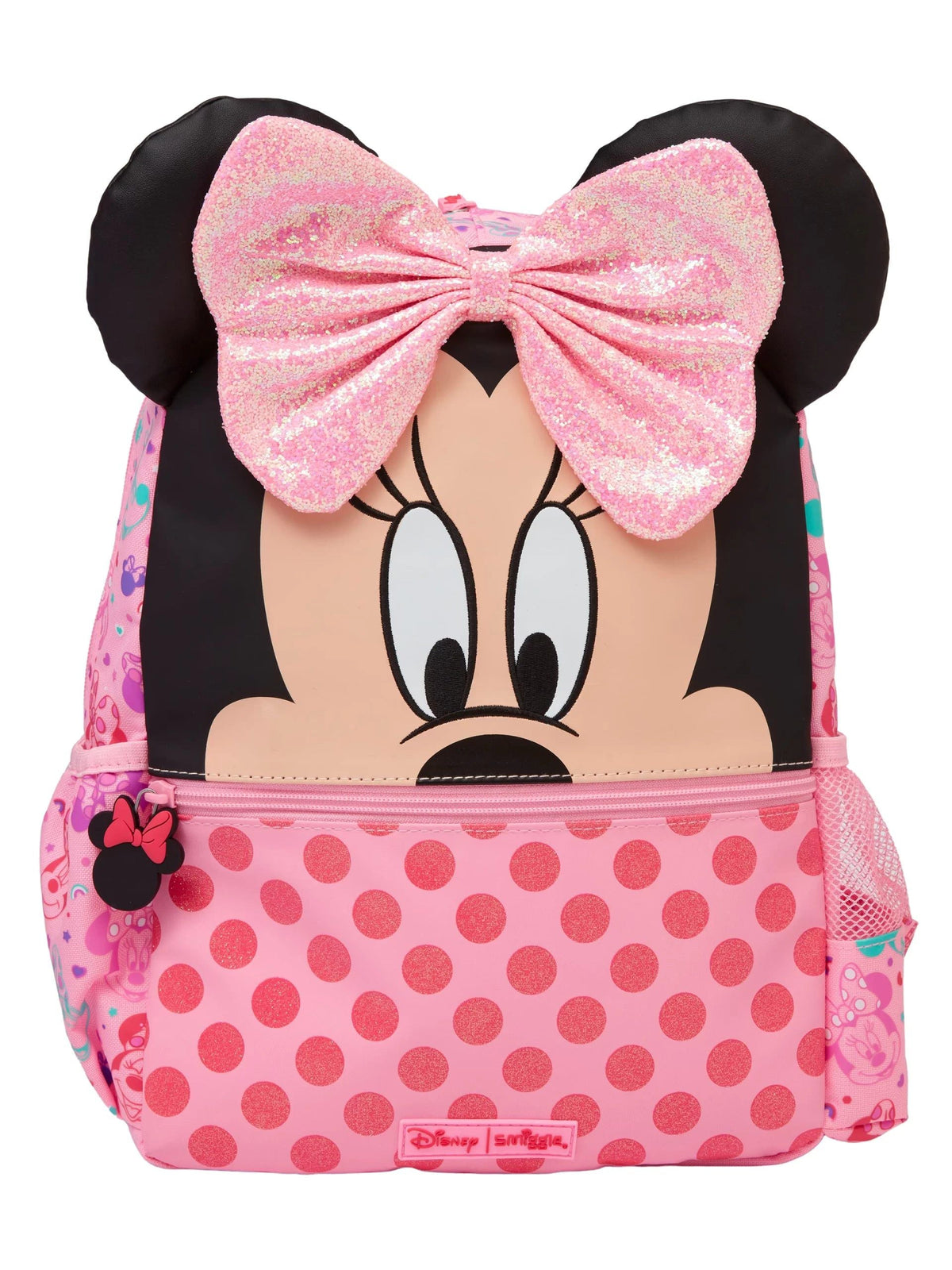 Smiggle – Kindergartenrucksack mit Minnie-Maus-Mütze 