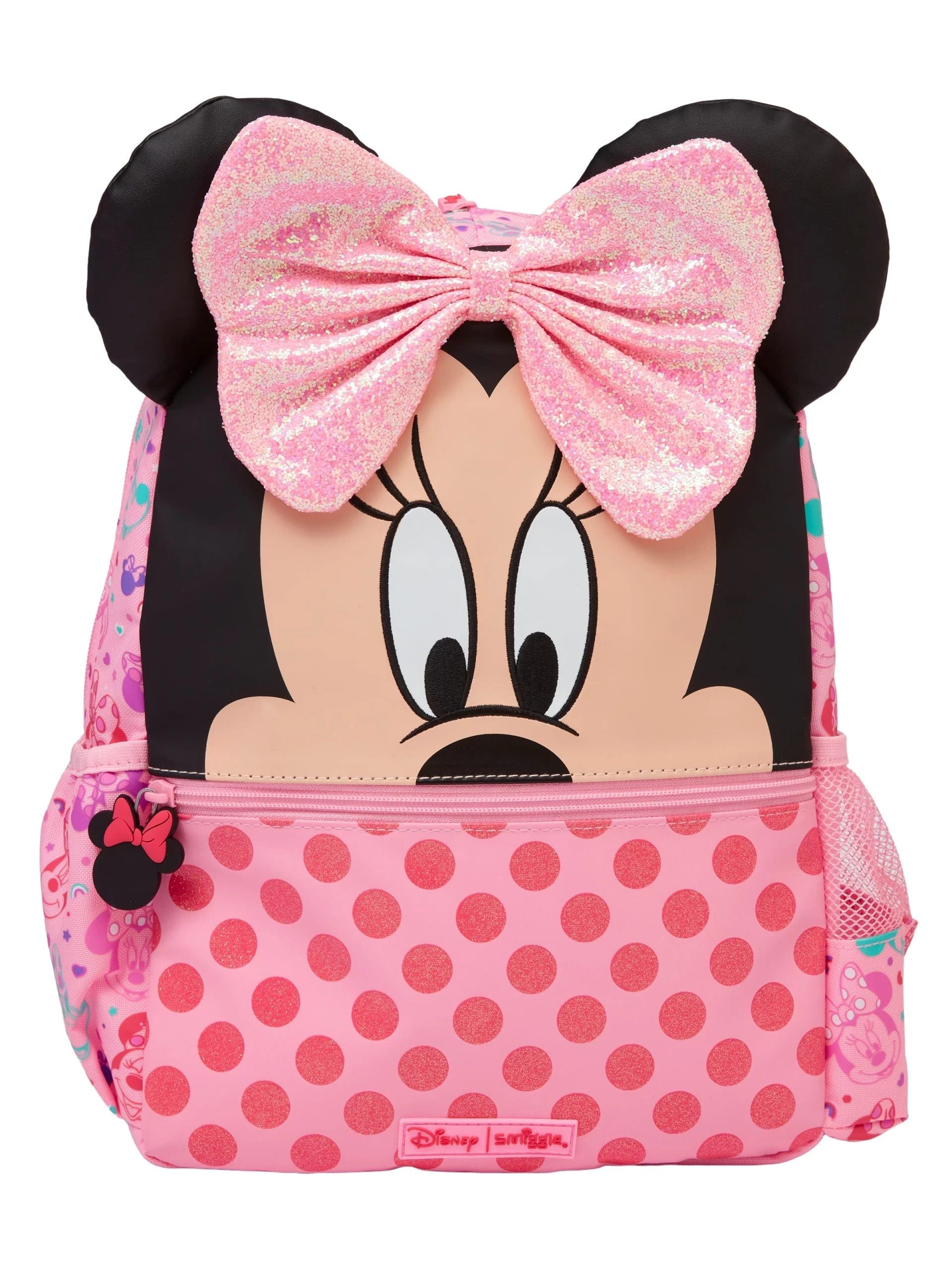 Smiggle – Kindergartenrucksack mit Minnie-Maus-Mütze 