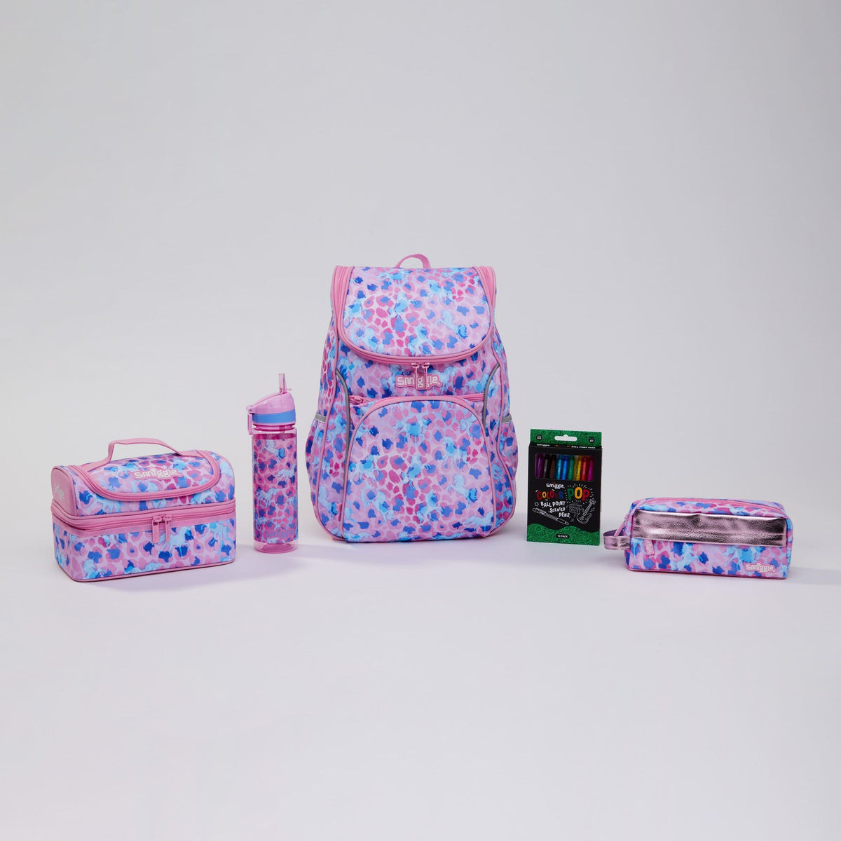 Smiggle - Mirage 5-teiliges Schulranzen-Set