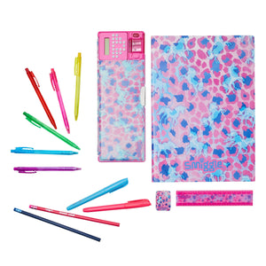 Smiggle – Automatisches Federmäppchen und Schreibwaren-Set mit Mirage-Rechner