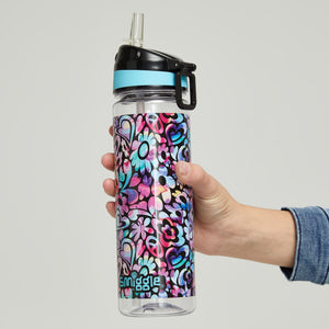 Smiggle – Mirage Trinkflasche mit Strohhalm, BPA-frei, 650 ml