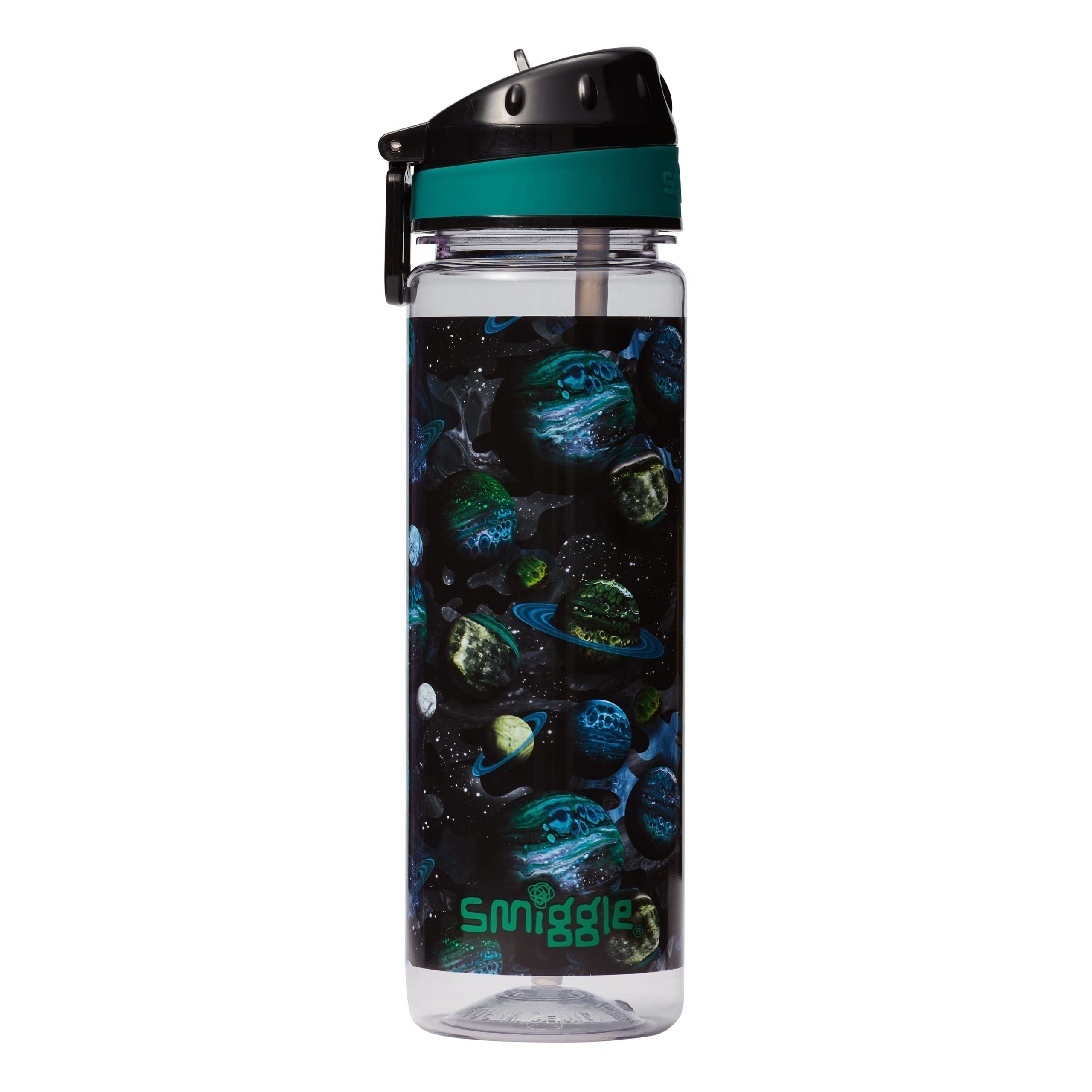 Smiggle – Mirage Trinkflasche mit Strohhalm, BPA-frei, 650 ml
